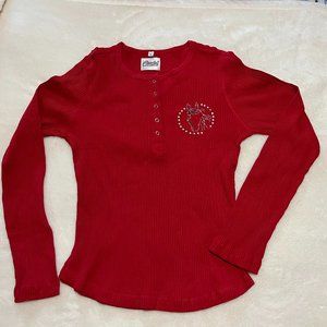 Long-sleeve Ribbed Top